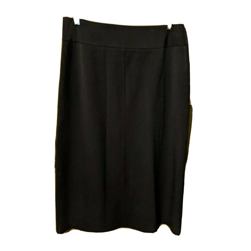 Pursuits, Ltd Size 14 Skirt Long Suit Modest Black